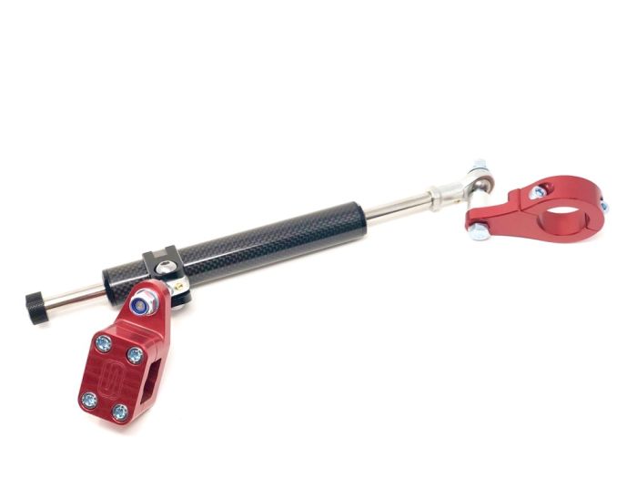 Buy Streamline 11 Way Steering Stabilizer Reb. Carbon Yamaha YFZ450 04-15 Red by Streamline for only $199.99 at Racingpowersports.com, Main Website.