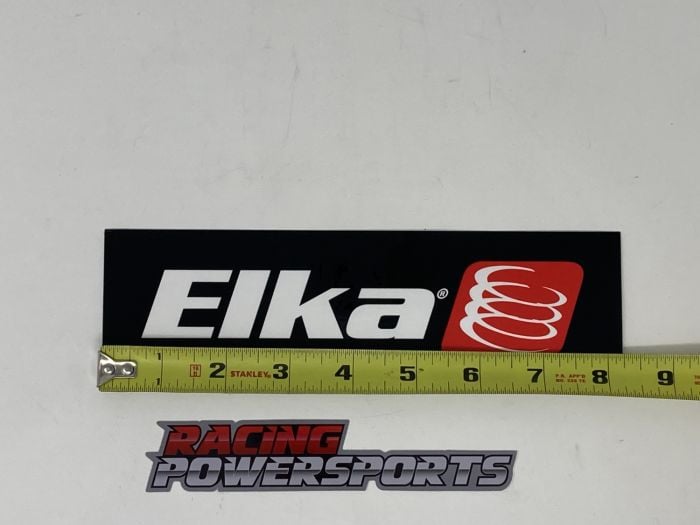 Buy ELKA Suspension Decal Emblem Logo Sticker Size 8.5" X 2.5" by Elka Suspension for only $4.49 at Racingpowersports.com, Main Website.