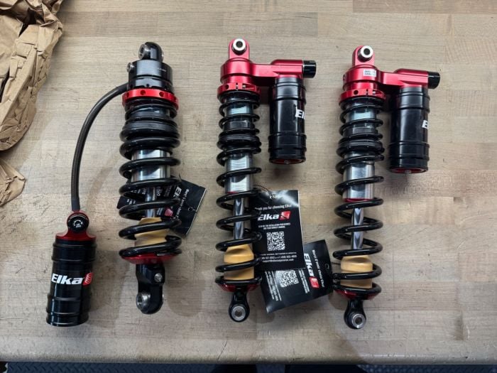 Buy ELKA LEGACY SERIES FRONT & REAR Shocks YAMAHA BANSHEE 350 PREVIOUSLY MOUNTED by Elka Suspension for only $1,520.00 at Racingpowersports.com, Main Website.