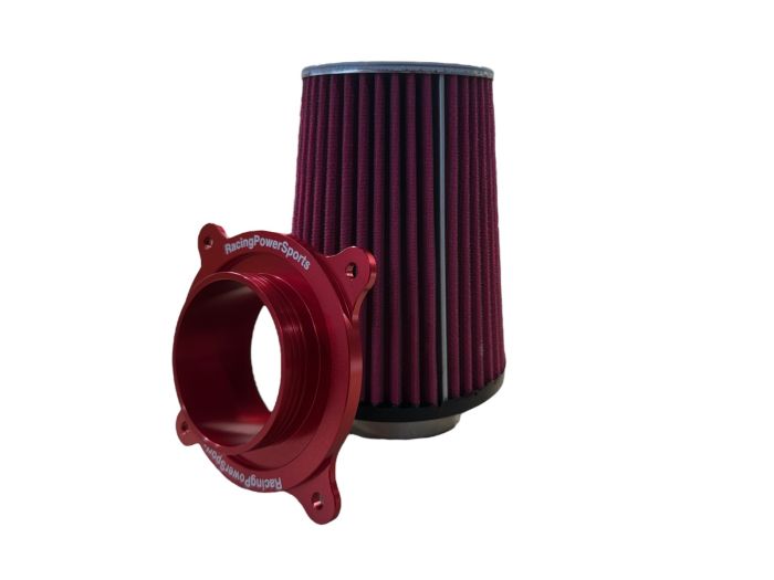 Buy RacingPowerSports Pro Flow Intake Filter KN Style Yamaha Raptor 700 Red by RacingPowerSports for only $34.99 at Racingpowersports.com, Main Website.