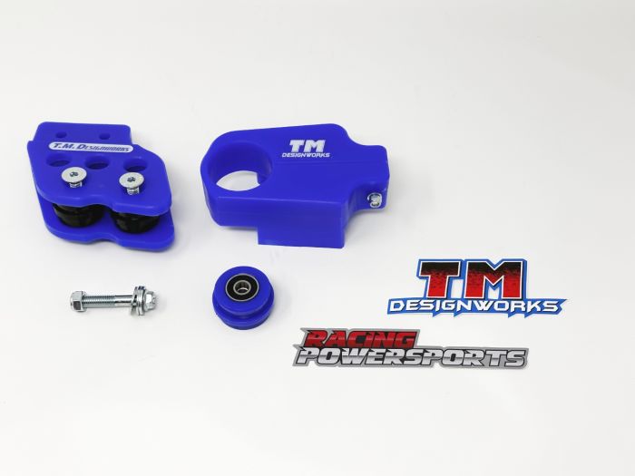 Buy TM Designworks Blue Slide & Guide Kit Yamaha Banshee 350 by TM Design Work for only $139.95 at Racingpowersports.com, Main Website.