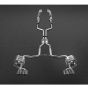 Buy Capristo Mercedes C63 AMG 07-14 Valved Exhaust System & Mid-Pipes with Remote by Capristo Exhaust for only $7,900.00 at Racingpowersports.com, Main Website.