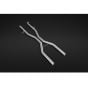 Buy Capristo Mercedes ML63 AMG Middle Silencer Spare Pipes by Capristo Exhaust for only $850.00 at Racingpowersports.com, Main Website.