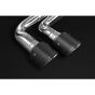 Buy Capristo Porsche 536 Cayenne Turbo 2019+ Valved Muffler ECE Carbon Tips E2P by Capristo Exhaust for only $7,410.00 at Racingpowersports.com, Main Website.