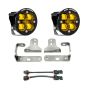 Buy Baja Designs Squadron-R SAE Amber Fog Pocket Kit compatible with Jeep Gladiator by Baja Designs for only $449.95 at Racingpowersports.com, Main Website.