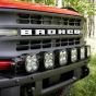 Buy Baja Designs 6 X Linkable Light Bar For 21-Up Ford Bronco Steel Bumper Mount by Baja Designs for only $1,801.95 at Racingpowersports.com, Main Website.