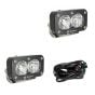 Buy Baja Designs LED Work Light Clear Lens Driving Combo Pattern Pair S2 Sport by Baja Designs for only $236.95 at Racingpowersports.com, Main Website.