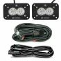 Buy Baja Designs LED Work Lt Clear Lens Wide Cornering Pattern Flush Mount S2 Sport by Baja Designs for only $360.95 at Racingpowersports.com, Main Website.