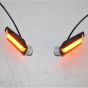 Buy New Rage Compatible with Ducati Monster 821 14-17 Front Turn Signals 2014-2017 by New Rage Cycles for only $144.95 at Racingpowersports.com, Main Website.
