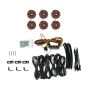 Buy KC Hilites Cyclone V2 LED - Rock Light - 6-Light System - Amber - 5W Flood Beam by KC Hilites for only $364.99 at Racingpowersports.com, Main Website.