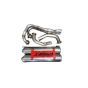 Buy Dasa Exhaust Dual Full System Stealth Ed. Polaris RZR XP 900 Silver/Brush/Red by Dasa Racing for only $864.45 at Racingpowersports.com, Main Website.