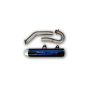 Buy Dasa Exhaust Complete System Black Classic Edition Silver Tip Yamaha YFZ450X by Dasa Racing for only $549.95 at Racingpowersports.com, Main Website.