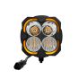 Buy KC Hilites FLEX ERA® 4 - Single Master LED Light Pod Kit by KC Hilites for only $379.99 at Racingpowersports.com, Main Website.