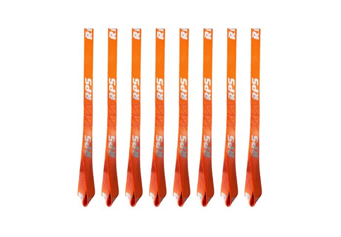 Buy Racingpowersports Soft Loop Tie Down Straps 4500lbs Motorcycle ATV 8PCS 1x8 Org by RacingPowerSports for only $10.59 at Racingpowersports.com, Main Website.