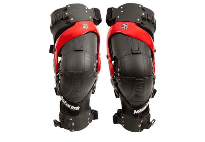 Buy Asterisk Ultra Cell 3.0 Knee Braces Red Pair Xl Size by Asterisk for only $664.95 at Racingpowersports.com, Main Website.
