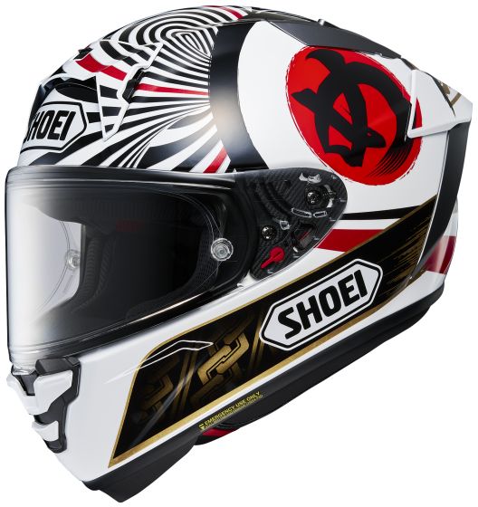 Buy SHOEI FULL-FACE Helmet X-FIFTEEN MARQUEZ MOTEGI 4 TC-1 LARGE STREET BIKES by Shoei Helmets for only $1,049.99 at Racingpowersports.com, Main Website.
