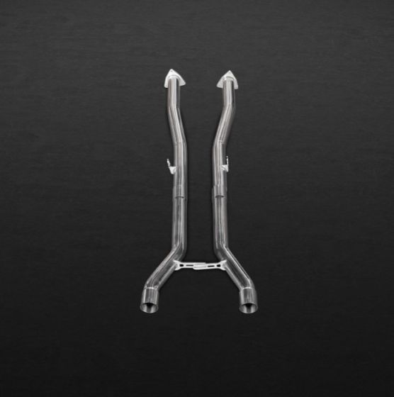 Buy Capristo Bentley Continental Gt Speed W12 Middle Silencer Pipes by Capristo Exhaust for only $2,300.00 at Racingpowersports.com, Main Website.