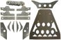 Buy Lonestar Racing LSR Polaris RZR XP Turbo Strengthening Frame Gusset Kit by LoneStar Racing for only $249.00 at Racingpowersports.com, Main Website.