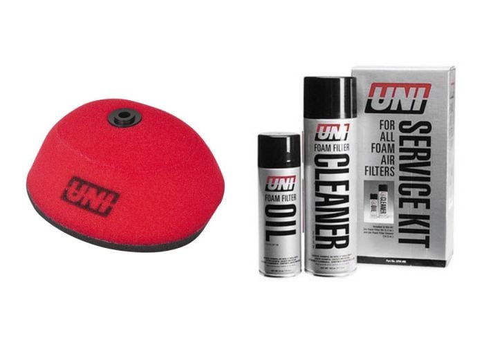 Buy Uni Filter Dual Stage Kawasaki KX250F / KX450F + Cleaning Kit by Uni Filter for only $53.53 at Racingpowersports.com, Main Website.