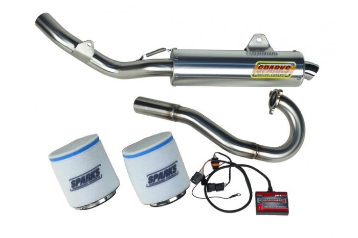 Buy Sparks Racing Stage 1 Power Kit Ss Race Core Exhaust Can-am Ds450 by Sparks Racing for only $1,014.85 at Racingpowersports.com, Main Website.