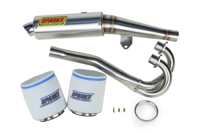 Buy Sparks Racing Stage 1 Power Kit Ss Race Core Exhaust Honda Trx400ex by Sparks Racing for only $799.85 at Racingpowersports.com, Main Website.