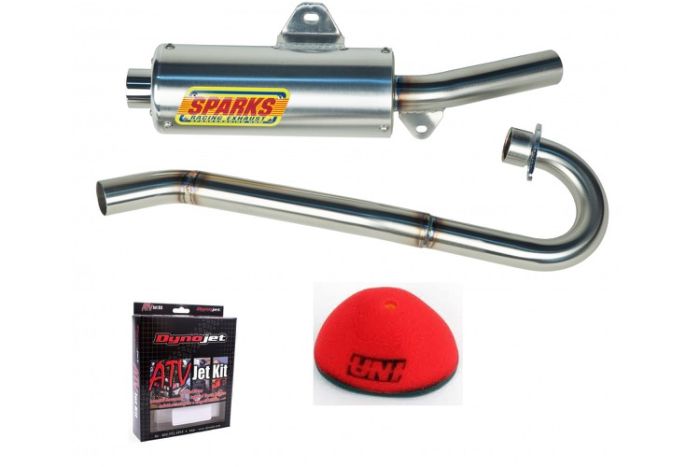 Buy Sparks Racing Stage 1 Power Kit Ss Exhaust Yamaha Raptor 250 by Sparks Racing for only $635.85 at Racingpowersports.com, Main Website.