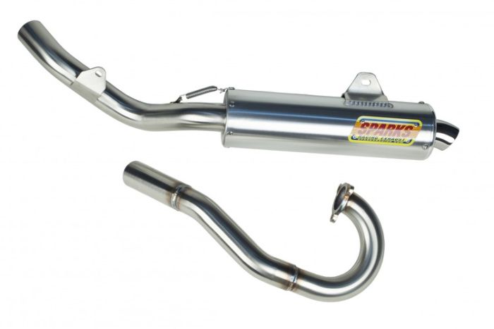 Buy Sparks Racing X-6 Stainless Steel Big Core Full Exhaust Can-am Ds450 by Sparks Racing for only $649.95 at Racingpowersports.com, Main Website.