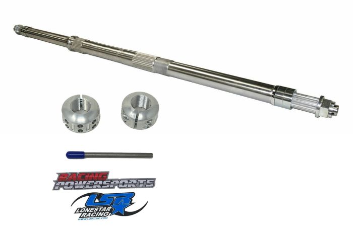 Buy Lonestar Racing LSR +6 Extended Axle + Billet Locknut Combo Kit Polaris RZR 170 by LoneStar Racing for only $695.10 at Racingpowersports.com, Main Website.