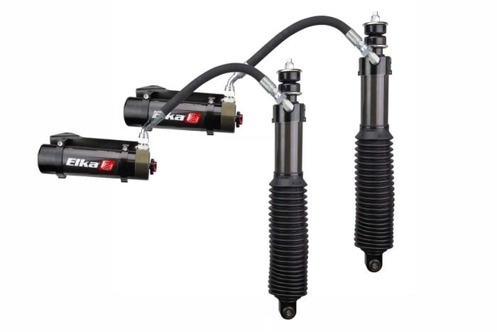 Buy ELKA Suspension 2.5 DC RESERVOIR REAR SHOCKS TOYOTA FJ CRUISER 07-14 2-3 in by Elka Suspension for only $1,900.00 at Racingpowersports.com, Main Website.