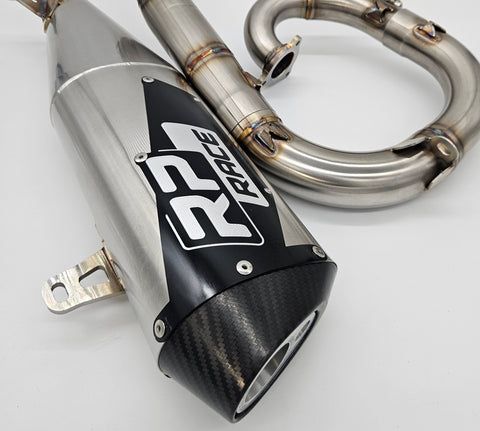 Buy RP Race Performance Yamaha YZ250F Straight Back Exhaust OUTLAW 2019-2025 by RP Race Performance for only $920.00 at Racingpowersports.com, Main Website.
