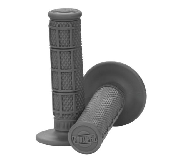Buy ProTaper 1/3 Waffle MX Grips Twist Throttle Grey by Pro Taper for only $31.99 at Racingpowersports.com, Main Website.