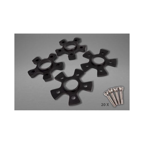 Buy Capristo Ferrari FF Wheel Spacers 14mm Front/17mm Rear Star with Titanium Bolts by Capristo Exhaust for only $2,700.00 at Racingpowersports.com, Main Website.