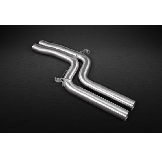 Buy Capristo Audi RS4/RS5 Middle Silencer Delete Pipes by Capristo Exhaust for only $1,000.00 at Racingpowersports.com, Main Website.