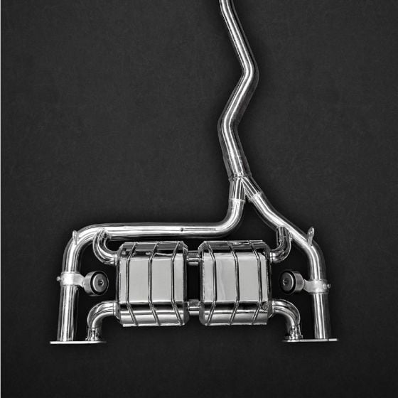 Buy Capristo BMW 428i Valved Exhaust System with + Mid-Silencer + Skirt & CES-3 by Capristo Exhaust for only $6,400.00 at Racingpowersports.com, Main Website.