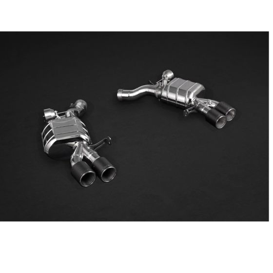 Buy Capristo BMW M5 F10 Valved Exhaust + Mid Pipes + CES-3 & Carbon Fiber Tips by Capristo Exhaust for only $8,600.00 at Racingpowersports.com, Main Website.
