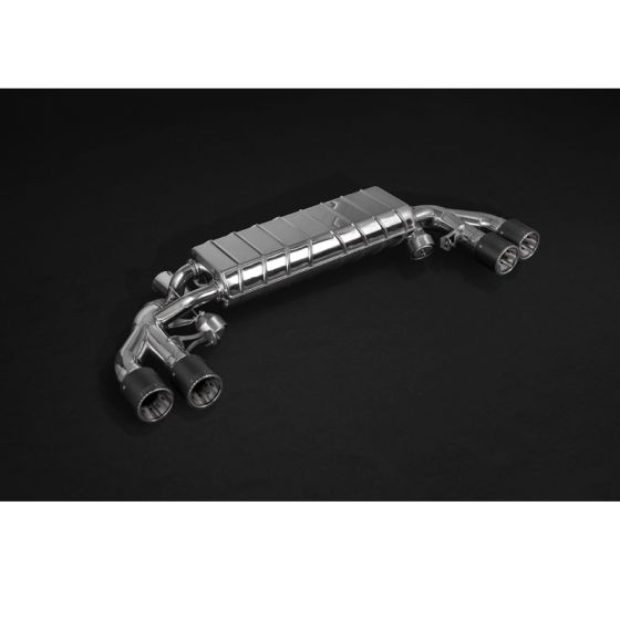 Buy Capristo BMW M5 F90 Valved Exhaust + Mid-Pipes + CES-3 Remote & Carbon Tips by Capristo Exhaust for only $9,100.00 at Racingpowersports.com, Main Website.