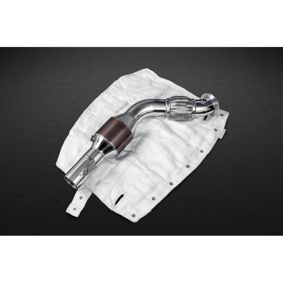 Buy Capristo Ferrari 488 Pista TwinFlow Sports Cats 200 Cell with Heat Blankets by Capristo Exhaust for only $5,605.00 at Racingpowersports.com, Main Website.