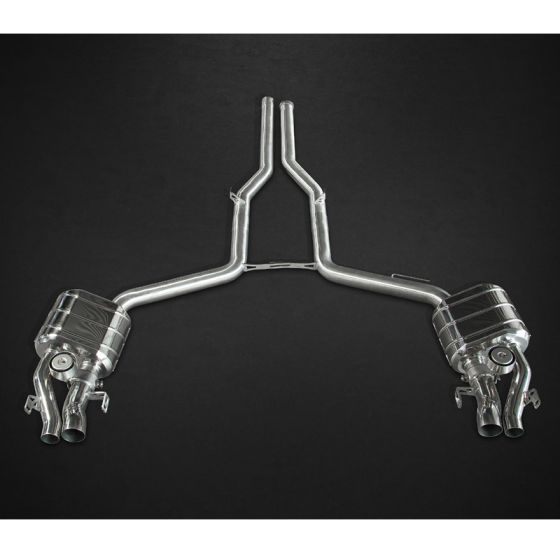 Buy Capristo Mercedes E63 AMG T Wagon 4matic S & 2WD Valved Exhaust System w/ Remote by Capristo Exhaust for only $7,700.00 at Racingpowersports.com, Main Website.
