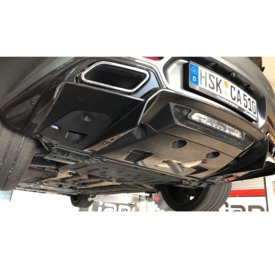 Buy Capristo Carbon Fiber Rear Diffusor Mercedes Benz AMG GT/GTS by Capristo Exhaust for only $7,700.00 at Racingpowersports.com, Main Website.