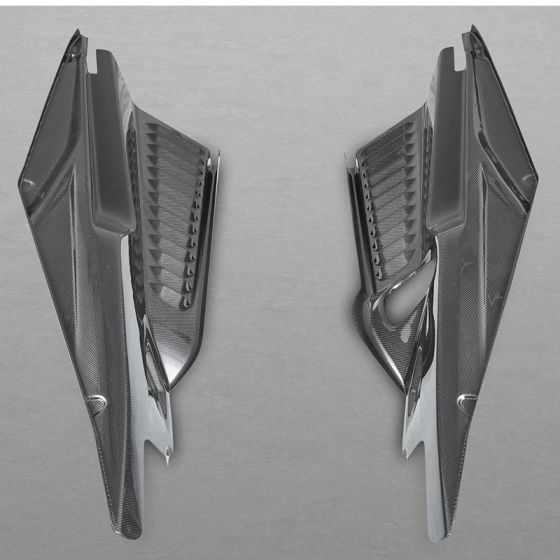Buy Capristo Ferrari 458 Italia Carbon Fiber Side Engine Covers by Capristo Exhaust for only $4,000.00 at Racingpowersports.com, Main Website.