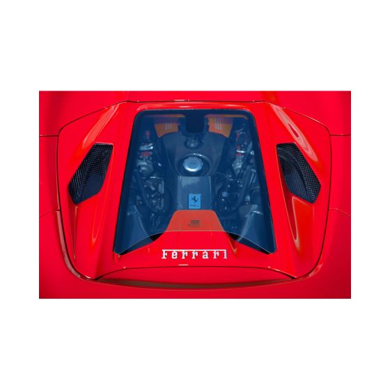 Buy Capristo Ferrari 488 Pista Spider Carbon and Glass Bonnet (Design S) by Capristo Exhaust for only $11,500.00 at Racingpowersports.com, Main Website.