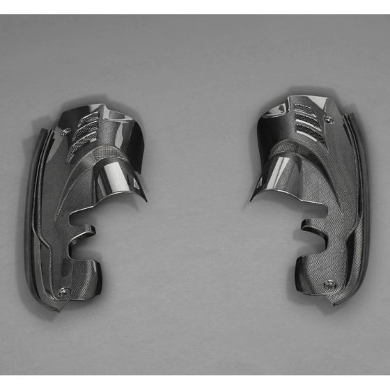 Buy Capristo Ferrari 488 GTS Motor Compartment Side Covers Left-Right by Capristo Exhaust for only $3,400.00 at Racingpowersports.com, Main Website.