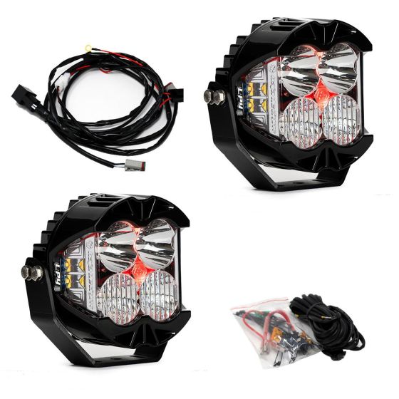 Buy Baja Designs LP4 Pro LED Pair Driving/Combo Red Backlight by Baja Designs for only $889.95 at Racingpowersports.com, Main Website.