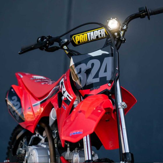 Buy Baja Designs Pit Bike S1 Moto Kit Clear Wide Cornering by Baja Designs for only $197.95 at Racingpowersports.com, Main Website.