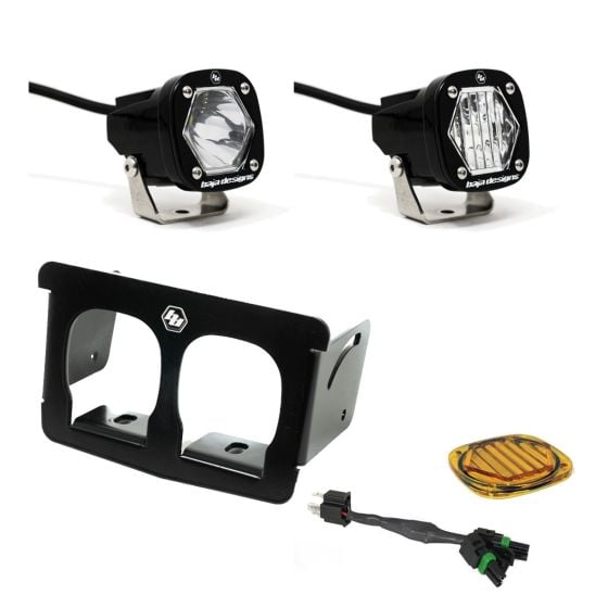 Buy Baja Designs Suzuki DRZ400 S SM DR650 SE R RE S Dual S1 Headlight Kit by Baja Designs for only $329.95 at Racingpowersports.com, Main Website.