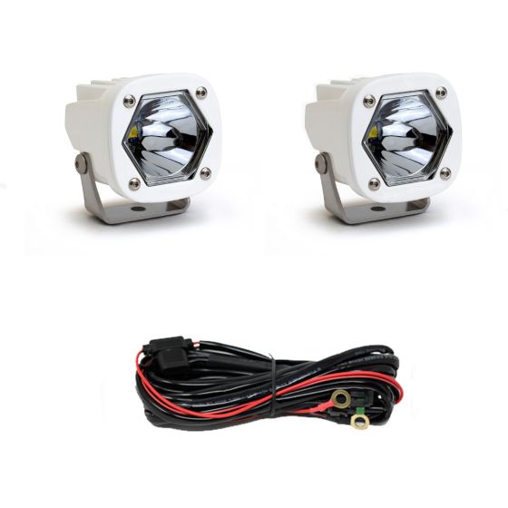 Buy Baja Designs LED Light Pods SI Spot White Pair by Baja Designs for only $274.95 at Racingpowersports.com, Main Website.