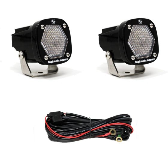 Buy Baja Designs S1 Work Scene LED Light with Mounting Bracket Pair by Baja Designs for only $259.95 at Racingpowersports.com, Main Website.