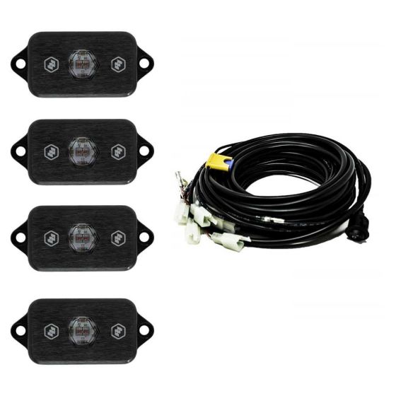 Buy Baja Designs Rock Light Kit Universal Red by Baja Designs for only $350.95 at Racingpowersports.com, Main Website.