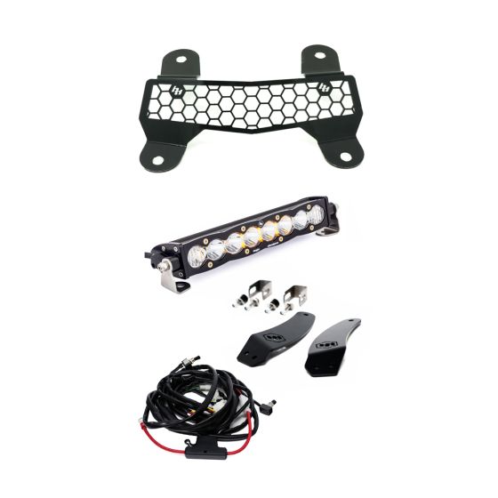 Buy Baja Designs Textron Wildcat XX 2018 10" S8 Light Bar and Grille Mount Kit by Baja Designs for only $811.95 at Racingpowersports.com, Main Website.