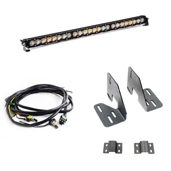 Buy Baja Designs GMC 2500 3500 HD 30in S8 Light Bar Kit 18-19 by Baja Designs for only $1,043.95 at Racingpowersports.com, Main Website.